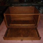 Antique Oak Display box rebuilt.